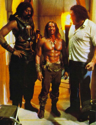 Wilt-Chamberlain-Arnold-Schwarzenegger-and-Andre-the-Giant-on-the-on-the-set-of-Conan-the-Destroyer
