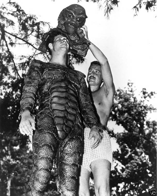 Behind the scenes of “Creature From the Black Lagoon”, 1954 (12)