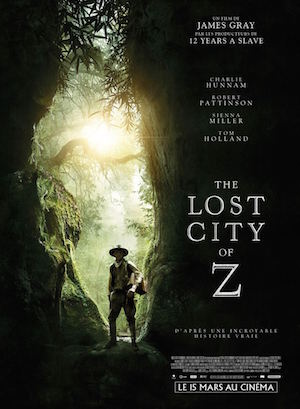 lost city of Z affiche
